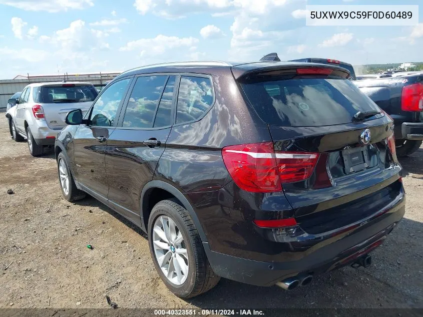 5UXWX9C59F0D60489 2015 BMW X3 xDrive28I