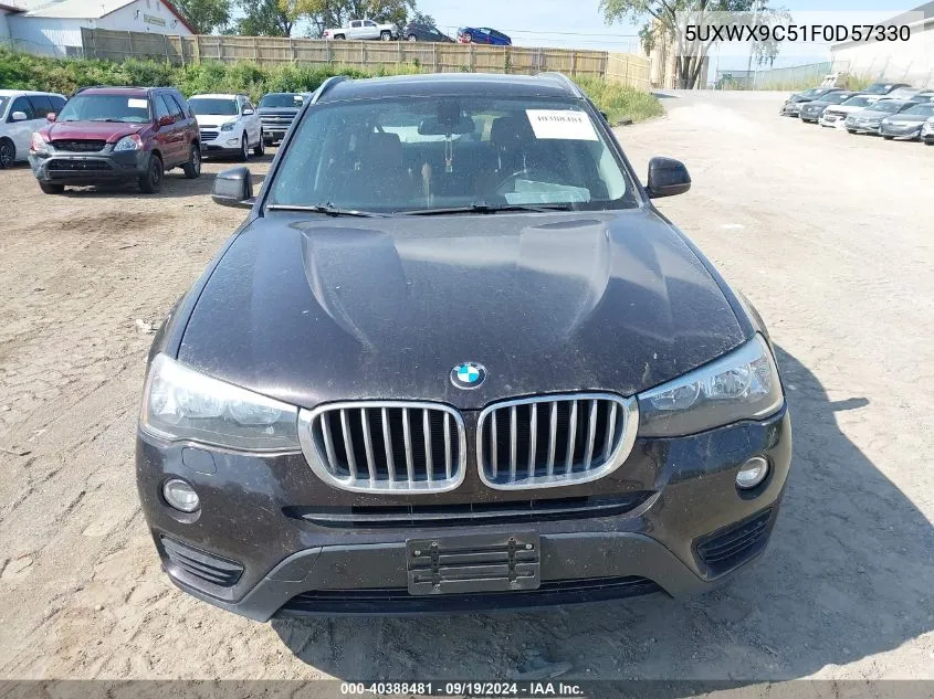 5UXWX9C51F0D57330 2015 BMW X3 xDrive28I