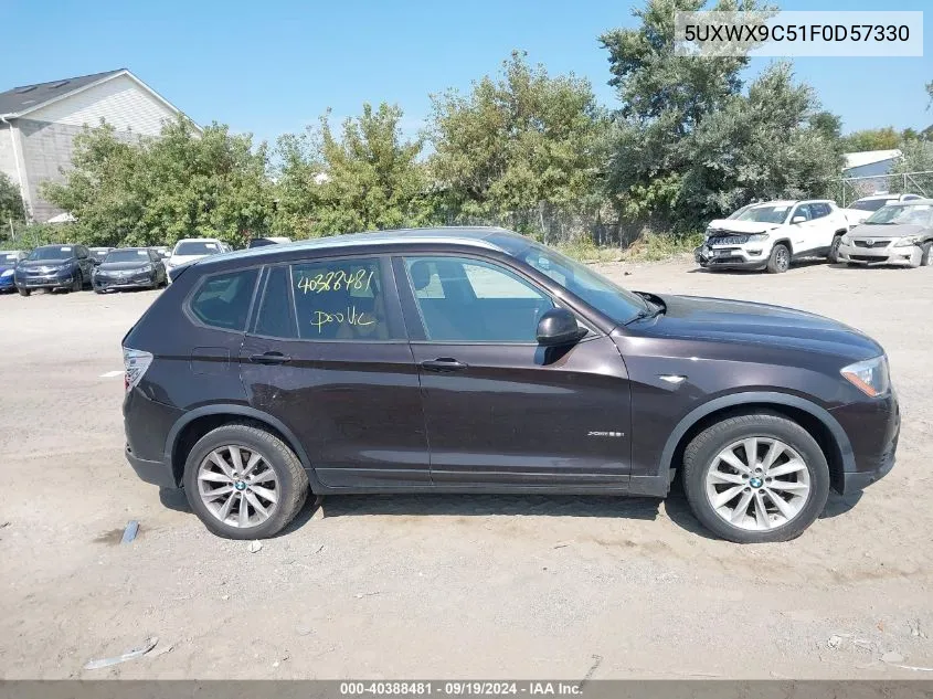 5UXWX9C51F0D57330 2015 BMW X3 xDrive28I