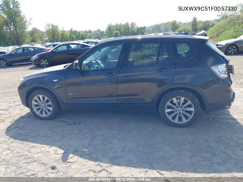 5UXWX9C51F0D57330 2015 BMW X3 xDrive28I