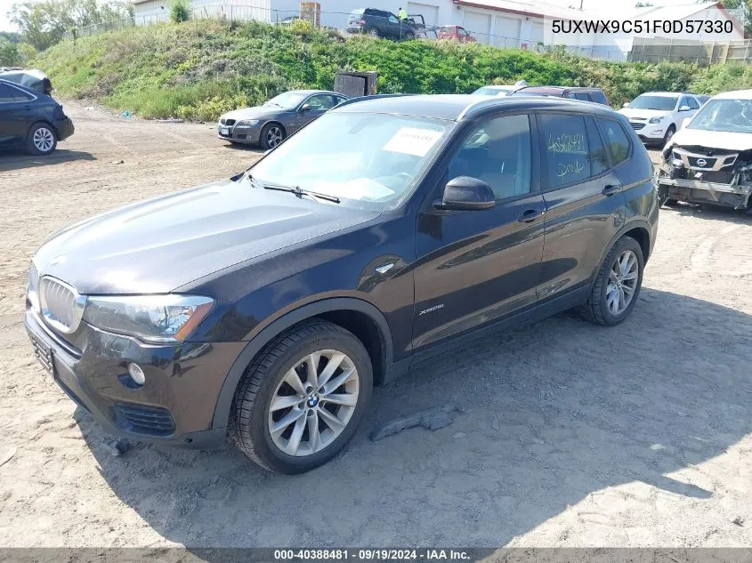 5UXWX9C51F0D57330 2015 BMW X3 xDrive28I