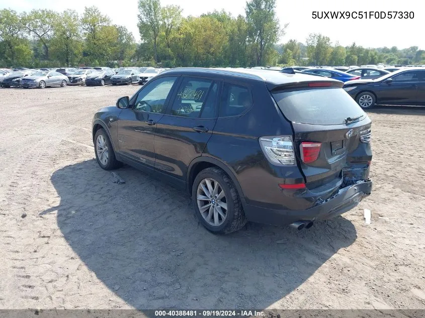 5UXWX9C51F0D57330 2015 BMW X3 xDrive28I