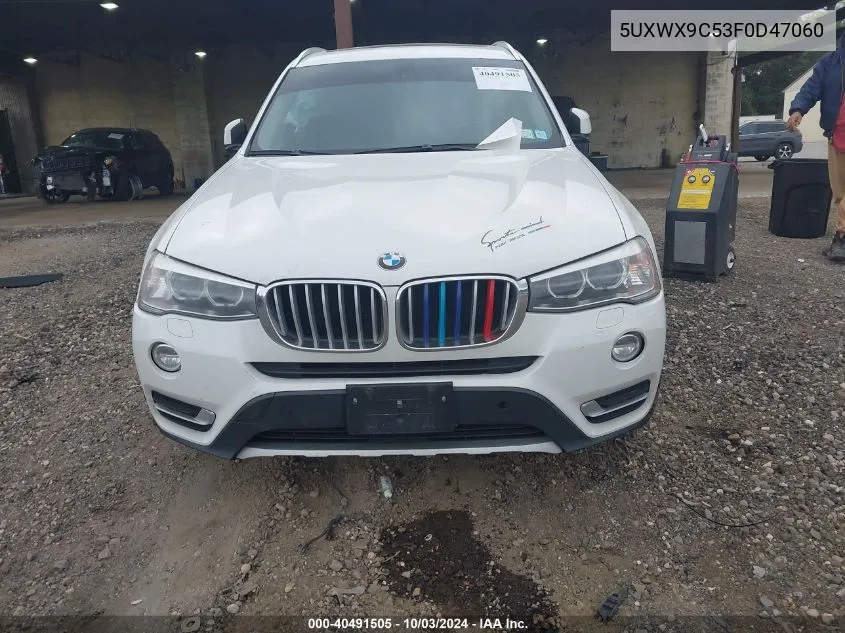 5UXWX9C53F0D47060 2015 BMW X3 xDrive28I