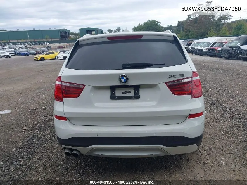 5UXWX9C53F0D47060 2015 BMW X3 xDrive28I