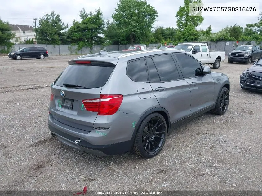 5UXWX7C57G0S16426 2016 BMW X3 xDrive35I