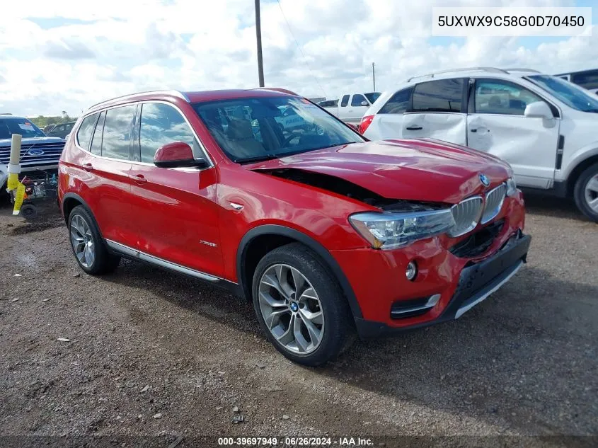 5UXWX9C58G0D70450 2016 BMW X3 xDrive28I