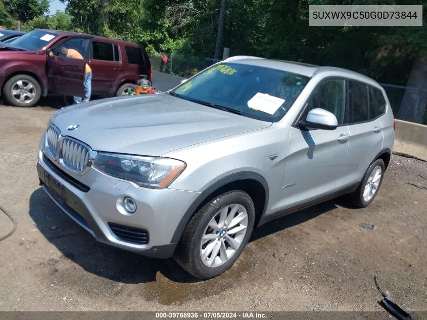 2016 BMW X3 xDrive28I VIN: 5UXWX9C50G0D73844 Lot: 39768936