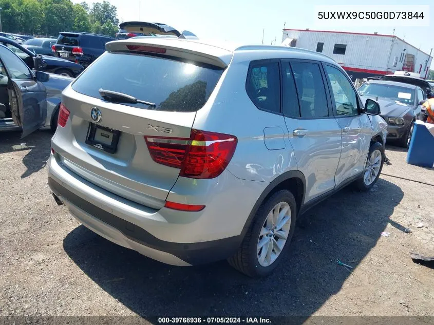 2016 BMW X3 xDrive28I VIN: 5UXWX9C50G0D73844 Lot: 39768936