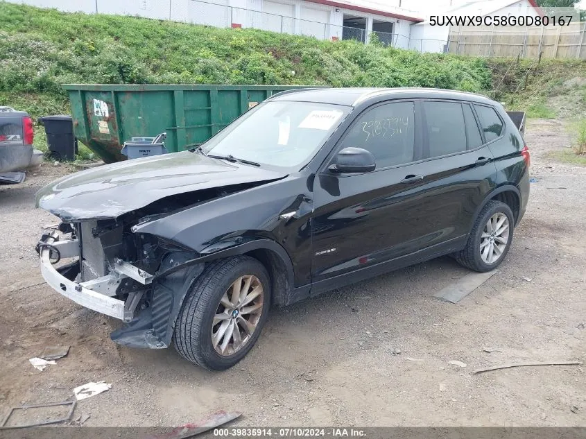 5UXWX9C58G0D80167 2016 BMW X3 xDrive28I