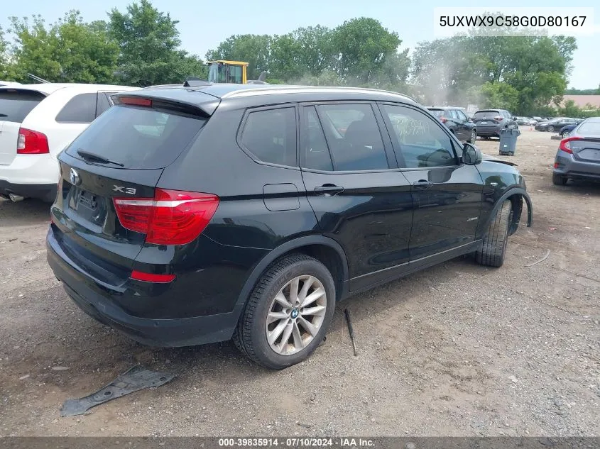 5UXWX9C58G0D80167 2016 BMW X3 xDrive28I