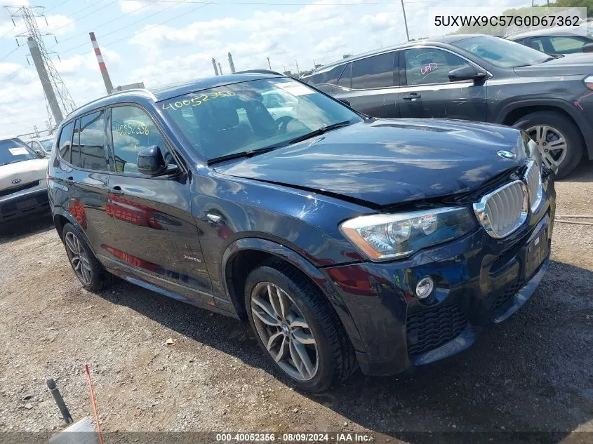 5UXWX9C57G0D67362 2016 BMW X3 xDrive28I