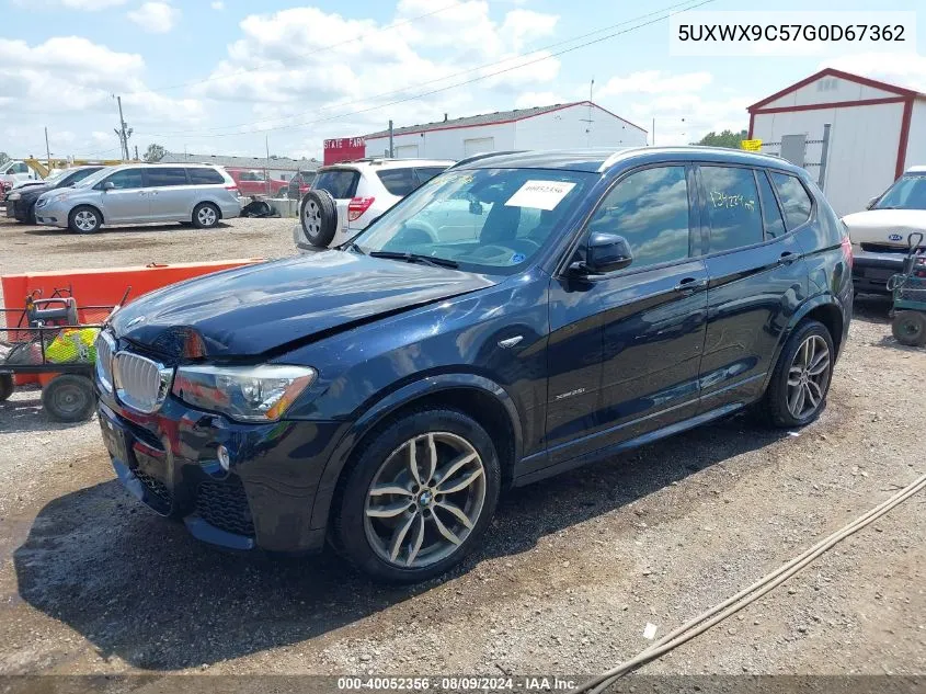 5UXWX9C57G0D67362 2016 BMW X3 xDrive28I