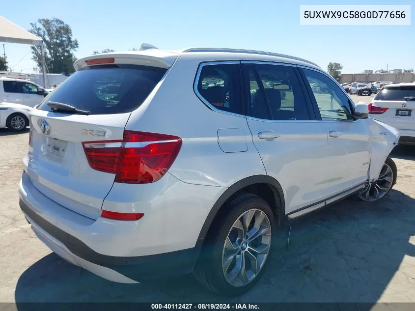 5UXWX9C58G0D77656 2016 BMW X3 xDrive28I