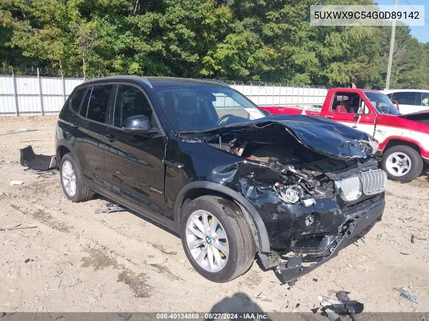 2016 BMW X3 xDrive28I VIN: 5UXWX9C54G0D89142 Lot: 40134868