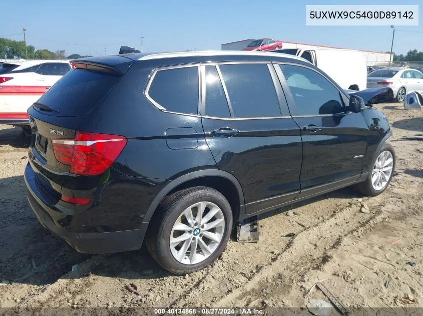 5UXWX9C54G0D89142 2016 BMW X3 xDrive28I