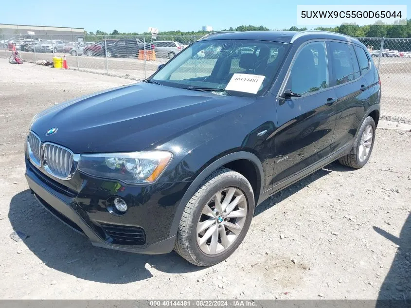 5UXWX9C55G0D65044 2016 BMW X3 xDrive28I