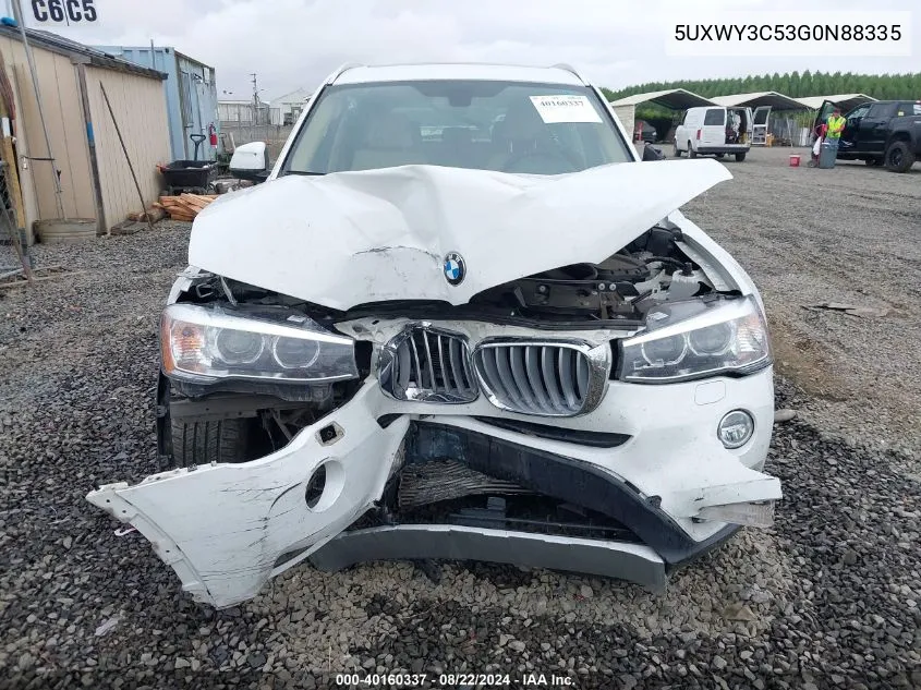 5UXWY3C53G0N88335 2016 BMW X3 xDrive28D