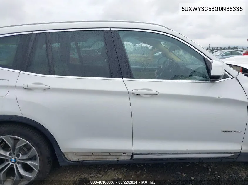 5UXWY3C53G0N88335 2016 BMW X3 xDrive28D