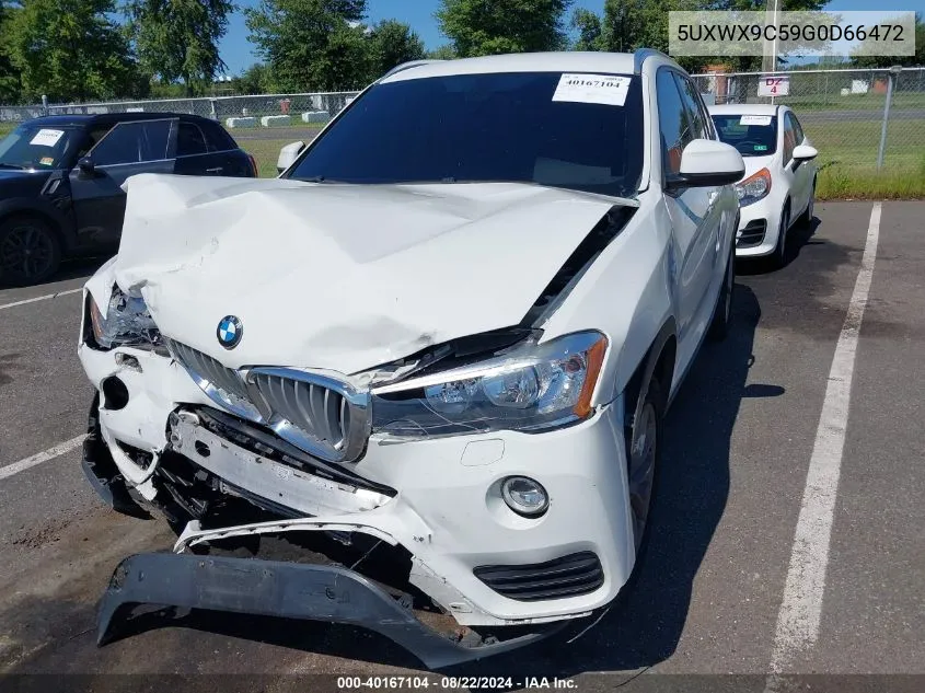 2016 BMW X3 xDrive28I VIN: 5UXWX9C59G0D66472 Lot: 40167104