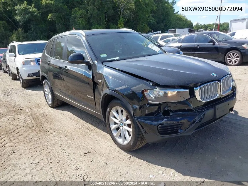 2016 BMW X3 xDrive28I VIN: 5UXWX9C50G0D72094 Lot: 40216266