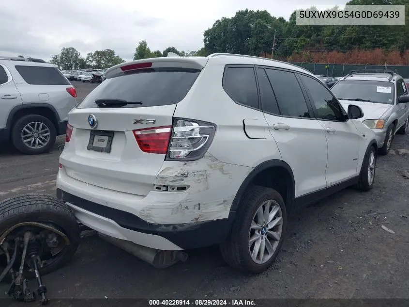 2016 BMW X3 xDrive28I VIN: 5UXWX9C54G0D69439 Lot: 40228914