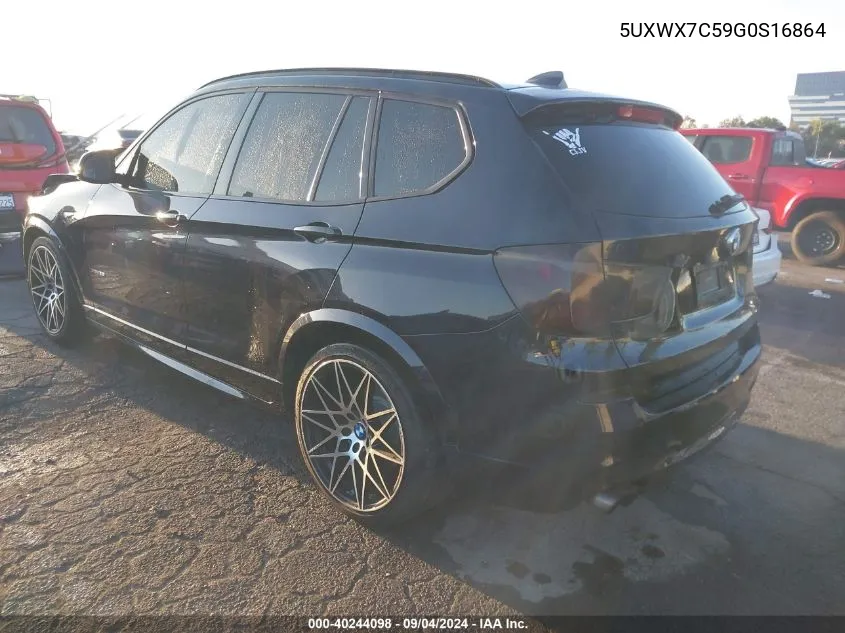 5UXWX7C59G0S16864 2016 BMW X3 xDrive35I