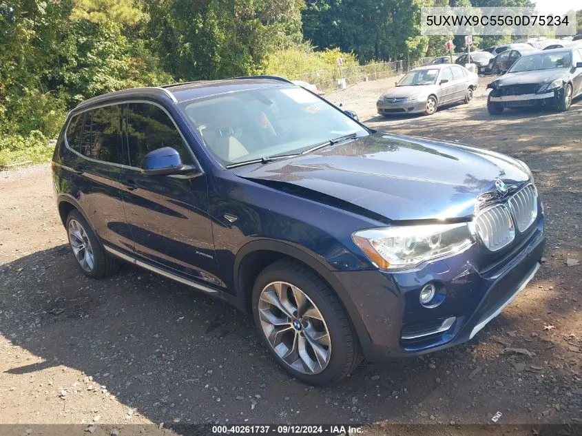 2016 BMW X3 xDrive28I VIN: 5UXWX9C55G0D75234 Lot: 40261737