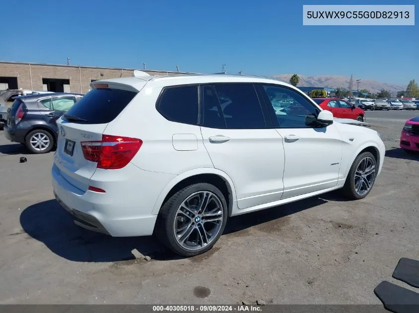 5UXWX9C55G0D82913 2016 BMW X3 xDrive28I