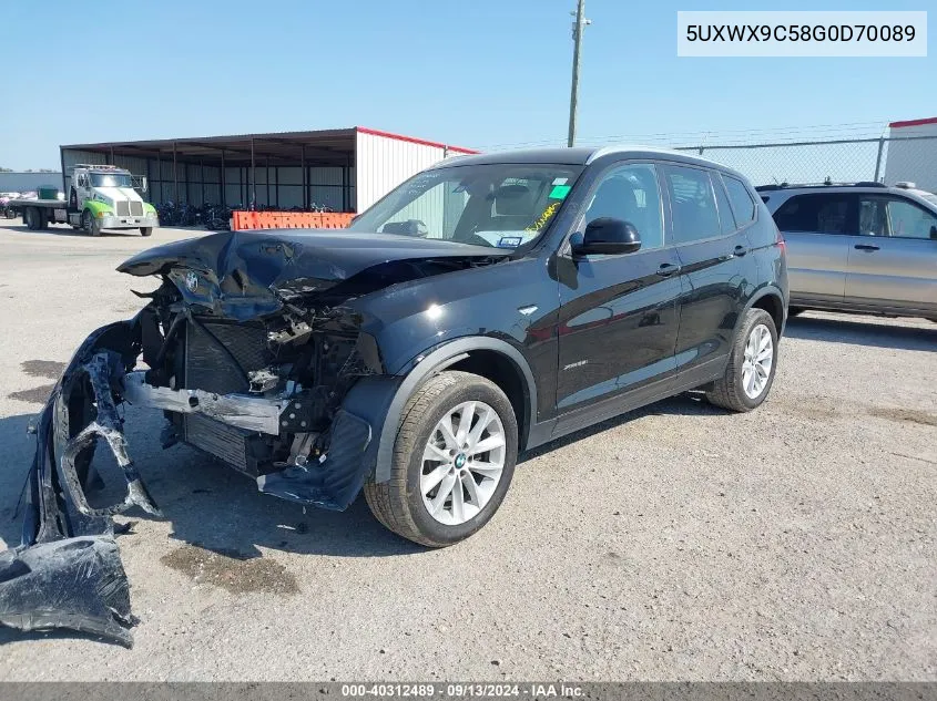 5UXWX9C58G0D70089 2016 BMW X3 xDrive28I