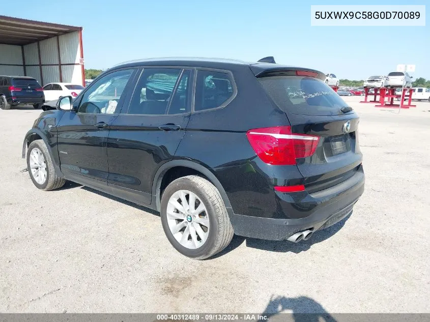 5UXWX9C58G0D70089 2016 BMW X3 xDrive28I