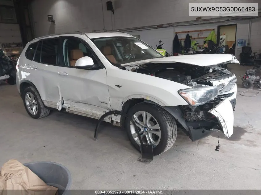 2016 BMW X3 xDrive28I VIN: 5UXWX9C53G0D66483 Lot: 40352973