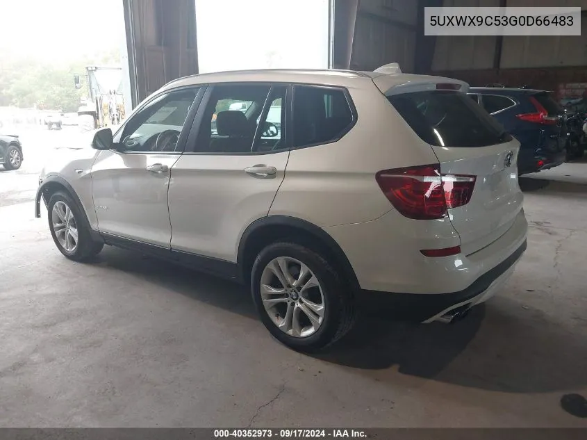 5UXWX9C53G0D66483 2016 BMW X3 xDrive28I