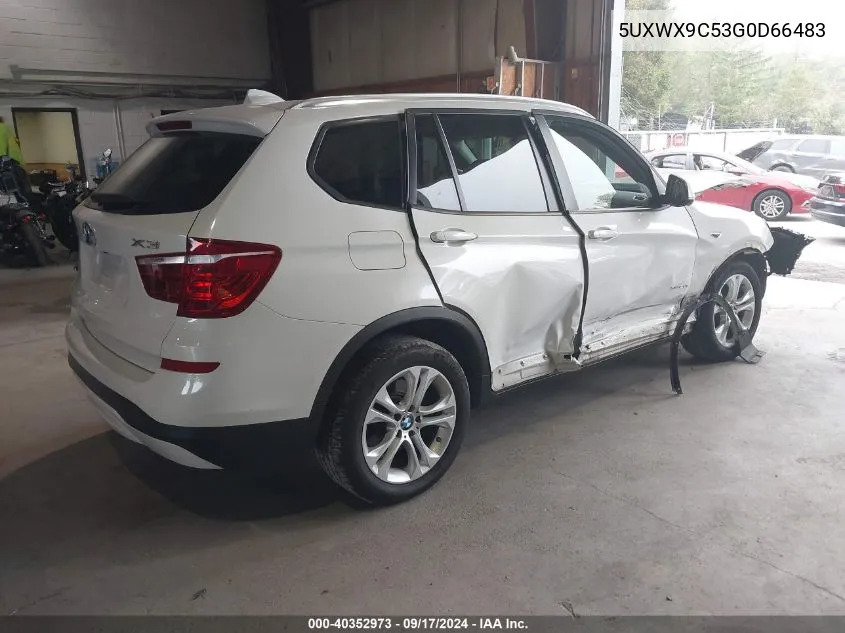 5UXWX9C53G0D66483 2016 BMW X3 xDrive28I