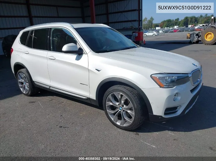 5UXWX9C51G0D91222 2016 BMW X3 xDrive28I