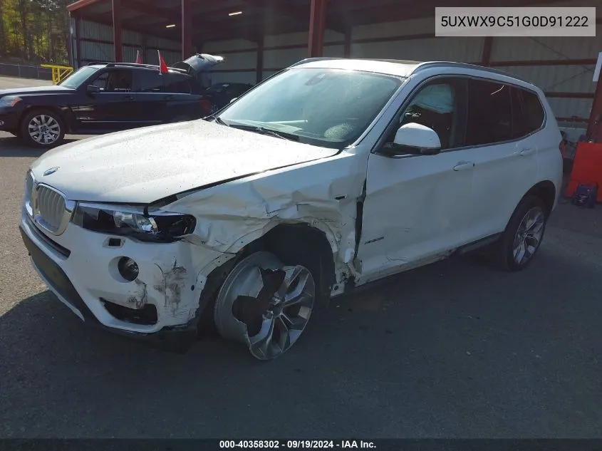 5UXWX9C51G0D91222 2016 BMW X3 xDrive28I