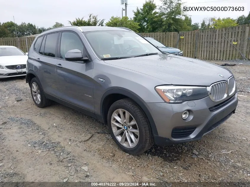 5UXWX9C50G0D73603 2016 BMW X3 xDrive28I