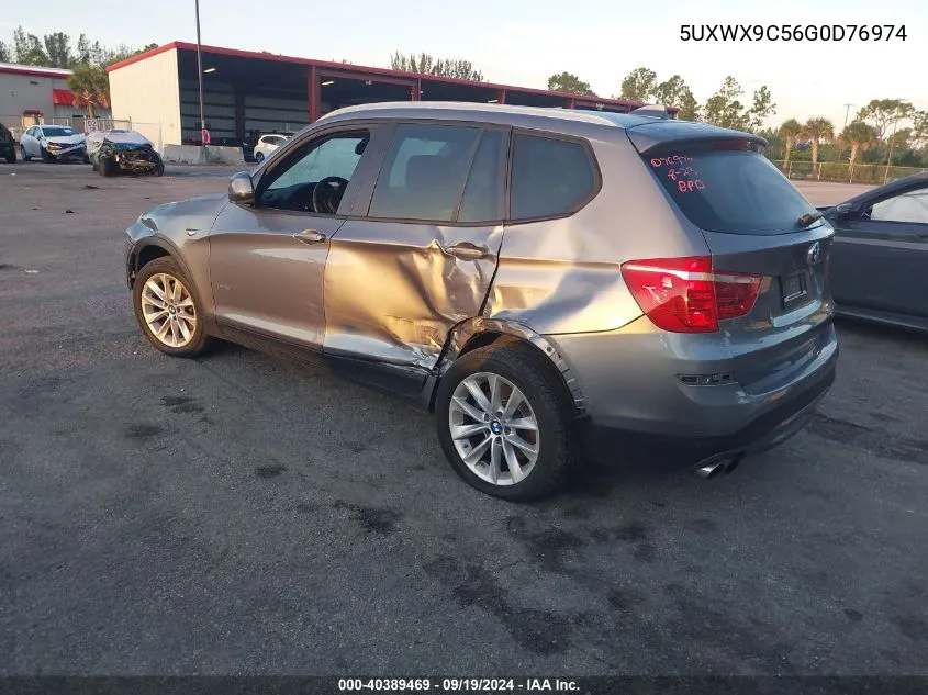 2016 BMW X3 xDrive28I VIN: 5UXWX9C56G0D76974 Lot: 40389469