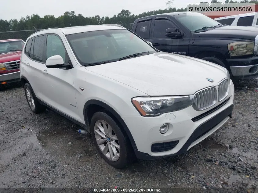 5UXWX9C54G0D65066 2016 BMW X3 xDrive28I