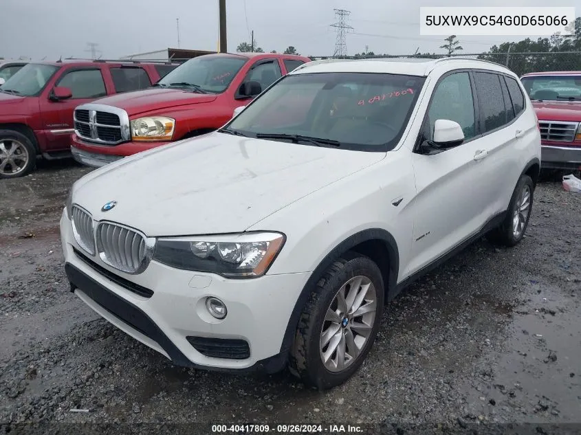 5UXWX9C54G0D65066 2016 BMW X3 xDrive28I