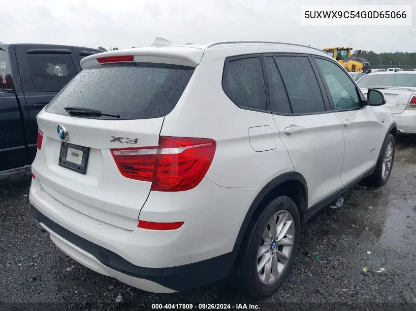 5UXWX9C54G0D65066 2016 BMW X3 xDrive28I