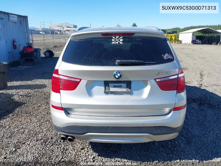 5UXWX9C53G0D71313 2016 BMW X3 xDrive28I