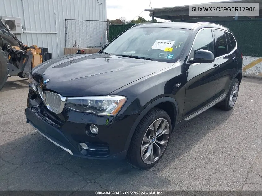 5UXWX7C59G0R17906 2016 BMW X3 xDrive35I