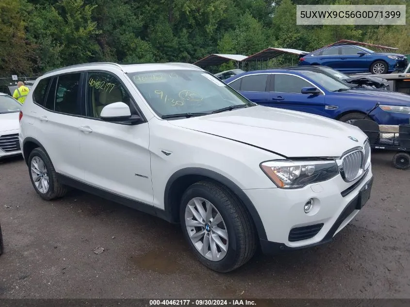 2016 BMW X3 xDrive28I VIN: 5UXWX9C56G0D71399 Lot: 40462177