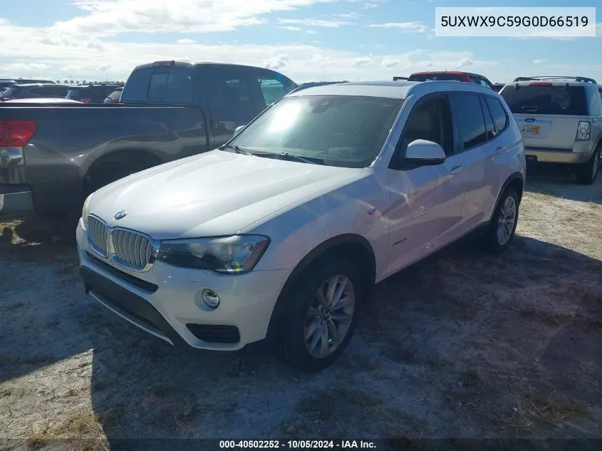 2016 BMW X3 xDrive28I VIN: 5UXWX9C59G0D66519 Lot: 40502252