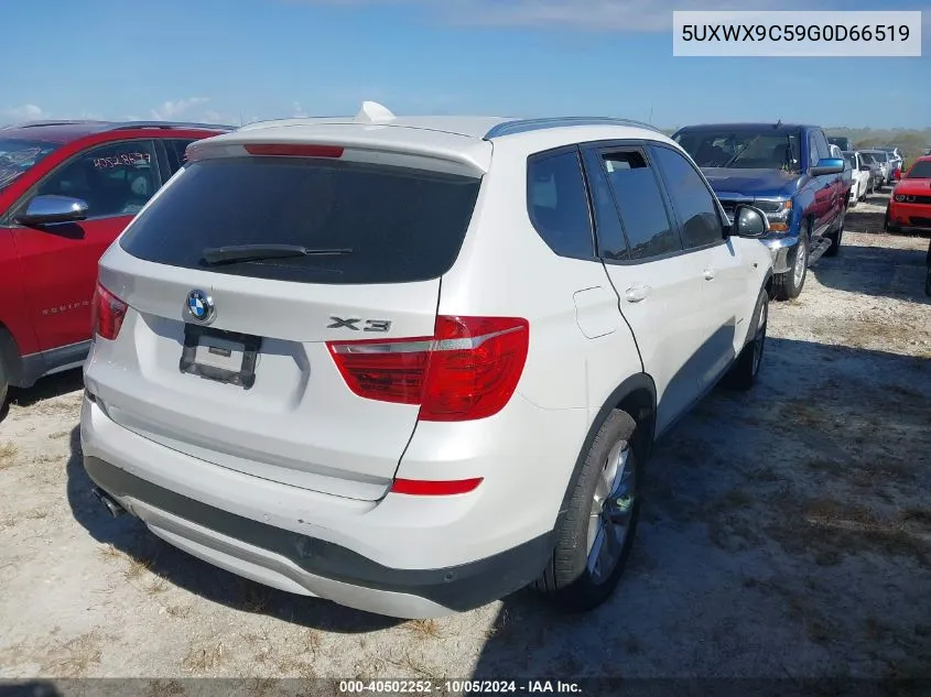 2016 BMW X3 xDrive28I VIN: 5UXWX9C59G0D66519 Lot: 40502252