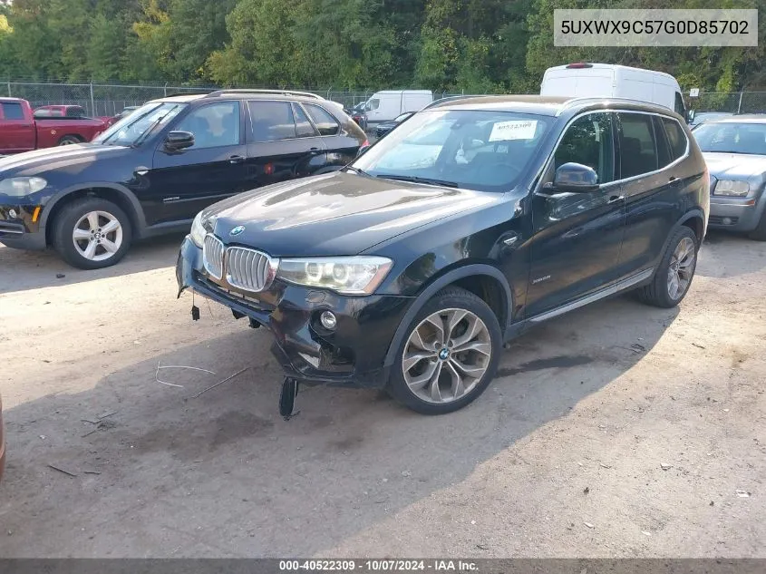 5UXWX9C57G0D85702 2016 BMW X3 xDrive28I