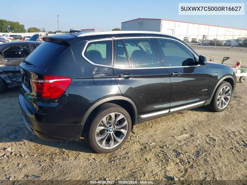 5UXWX7C50G0R16627 2016 BMW X3 xDrive35I