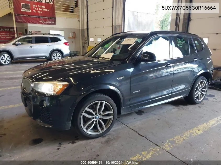 2016 BMW X3 xDrive35I VIN: 5UXWX7C56G0R16664 Lot: 40599451