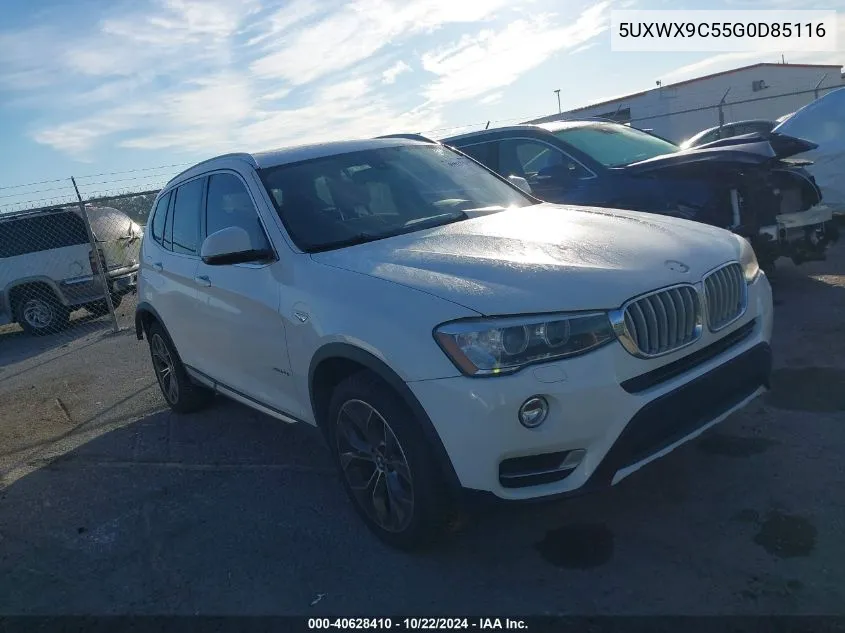 2016 BMW X3 xDrive28I VIN: 5UXWX9C55G0D85116 Lot: 40628410