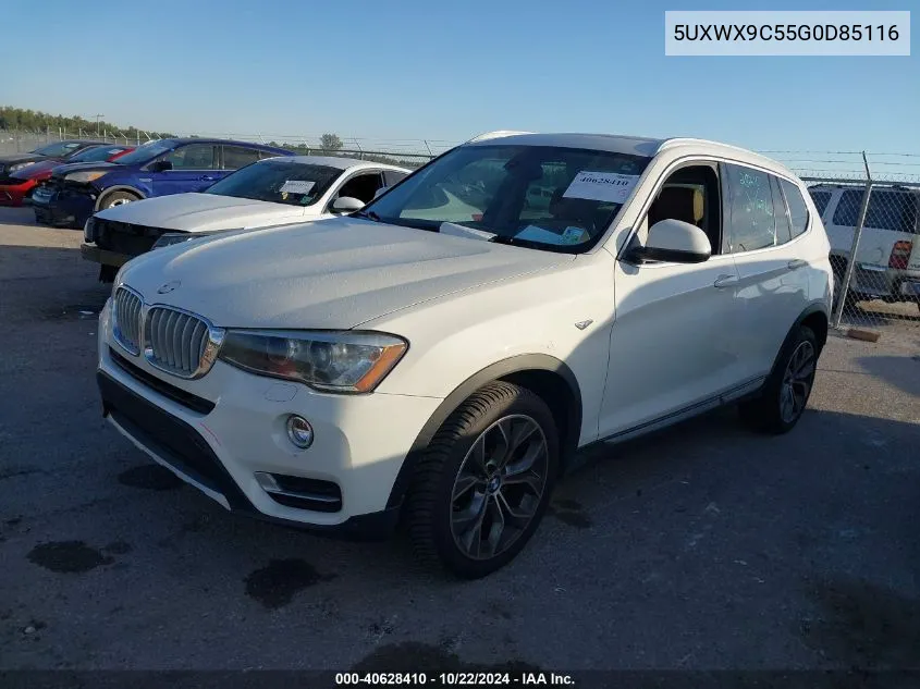 2016 BMW X3 xDrive28I VIN: 5UXWX9C55G0D85116 Lot: 40628410